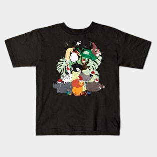 Christmas Animal Kingdom Kids T-Shirt